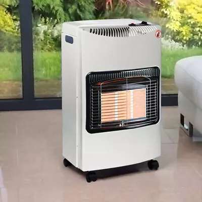 4.2kw Calor Gas Heater Portable Space Heaters Butane Heating Regulator Wheeled • £89.95