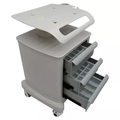 3 Drawers Mobile Medical Cart For Ultrasound Imaging Scanner  +3 Movable Divider • $291.60