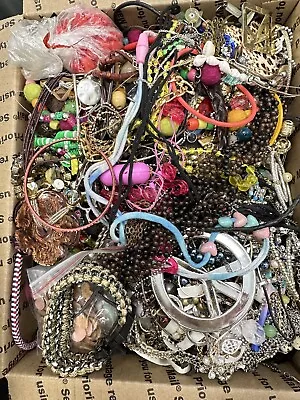 Vintage & Now Jewelry Lot 14.75 POUNDS Jewelry Craft Lot • $10.50