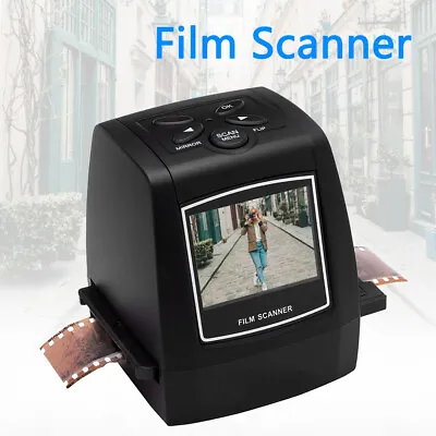 35mm Negative Film Scanner Slide Viewer Digital Film Converter Photo Digitizer • $102.29