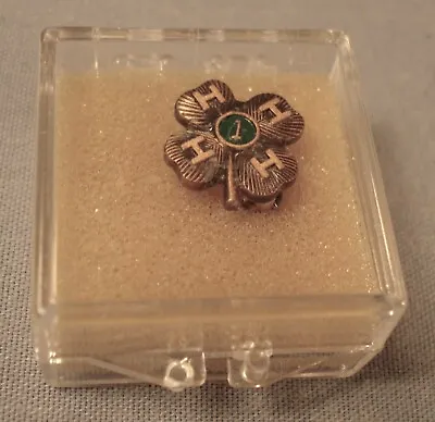 4H Club Bronze Vintage Pin 1 Year. Ln Box • $2.25