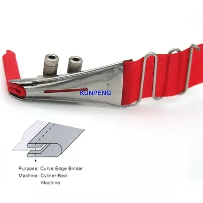 1PCS TOP AND BOTTOM Double Fold Binder Fit For PFAFF 335 Durkopp Adler 69 269 • $23.09