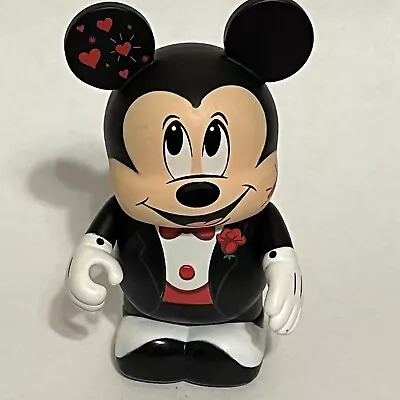 Disney Vinylmation Valentine's Day 2015 Mickey Mouse 3  Vinyl Figure Articulated • $18.04