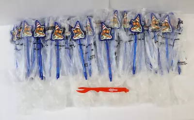 57 Pc Lot: Hooters BIRTHDAY BOY Hootie Owl In Party Hat Decorative Ink Pens • £14.46