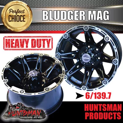  17x9 -12 Bludger Alloy Mag Wheel 4WD 6/139.7 Pcd Suits Patrol Landcruiser Etc • $250