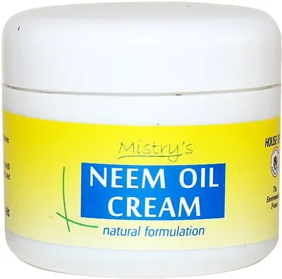 Mistry's Natural Neem Cream 50g - Relief From Eczema And Irritated Skin - Vegan • £6.49