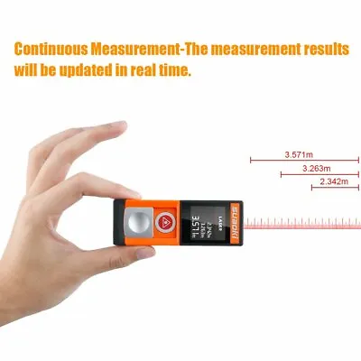 Laser Measure 20 Meter Laser Distance Meter Suaoki D5 Measurement New 20M • £14.95