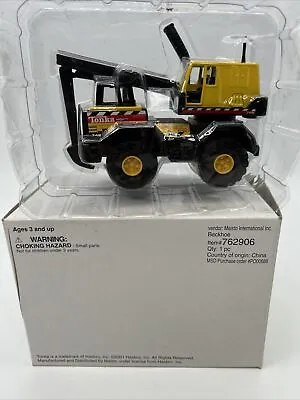 Mighty Tonka Backhoe Maisto Hasbro Diecast Mini Construction Vehicle 5x3.5 2001 • $25.21