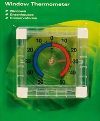 Thermometer Windows Thermometer Garden Greenhouse Conservatories High Quality • £3.99