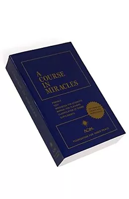 A Course In Miracles: Combined Volume Book The Cheap Fast Free Post • £11.99