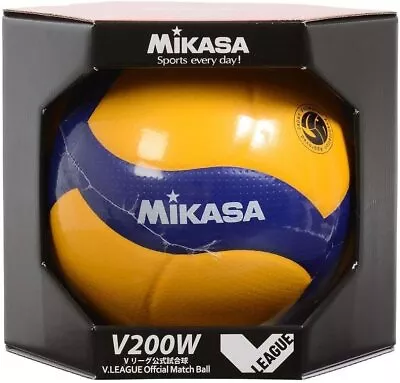 MIKASA Valley No.5 International Official Ball Yellow/Blue V200W • $71.45