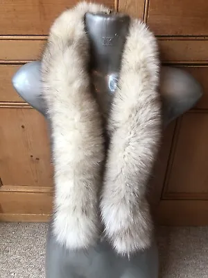 £29 • Buy New Design  100% Real Vintage Arctic Fox Fur Scarf Collar Stole