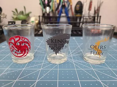 Game Of Thrones Shot Glass Set Of 3 • £17.36