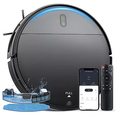 GTTVO WIFI Robot Vacuum Cleaner Automatic Smart Robotic Self-charging 2000Pa • $49.95