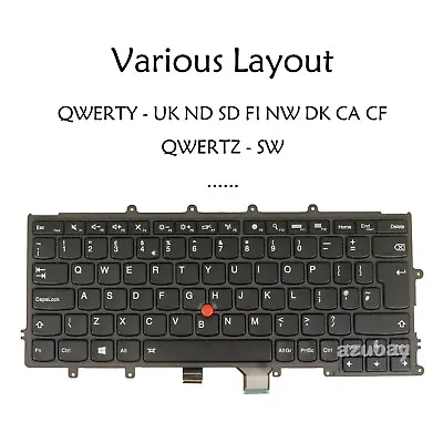 Laptop Keyboard For Lenovo Thinkpad X230S X240 X240S X250 X260 X270 A275 Backlit • $31.99