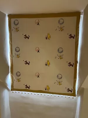 Bespoke Roman Blind (lined) In Winnie The Pooh Embroidered Jane Churchill Fabric • £5