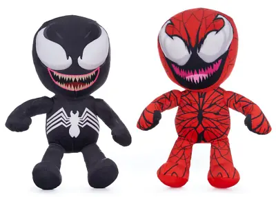 £12.99 • Buy New Official 12  Marvel Venom And Carnage Avengers Plush Soft Toys