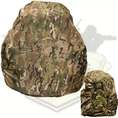 Large Bergen Rucksack Cover 120l Army Btp Mtp Camouflage Cover Waterproof • £22.99