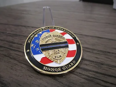Miami Dade Police Department FL MDPD Honor Guard Challenge Coin #428K • $38.99