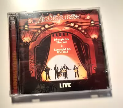 Lindisfarne - Magic In The Air & Caught In The Act Live 2cd Set • £16.99