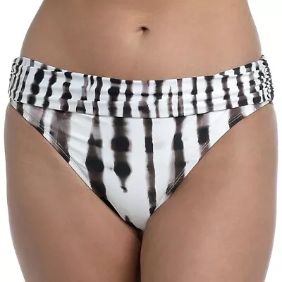 La Blanca Womens Banded Hipster Bikini Swimsuit Bottom Size 10 New/ With Tags • $14.99