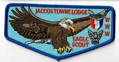 Boy Scout OA 21 Jaccos Towne Lodge Eagle Scout Flap • $10