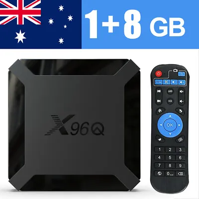 $35.99 • Buy X96Q TV BOX Android 10 2.4G WIFI 4K HD Quad Core Smart Media Player Upgraded AU