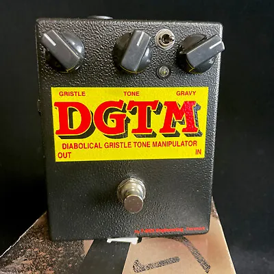 T-Rex DGTM Diabolic Gristle Tone Manipulator Overdrive Pedal - NOS • $120