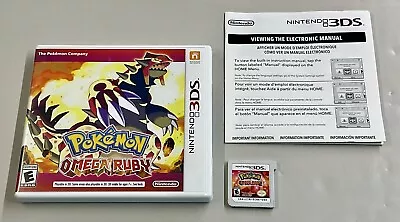 Pokemon Omega Ruby (Nintendo 3DS 2014) Complete - Authentic - Tested • $35.99