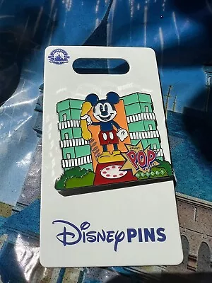 Disney Parks Mickey Mouse Pop Century Resort 2024 Open Edition Pin • $20