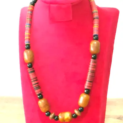 RARE Handcrafted Moroccan Berber Necklace Amazigh Tribal Jewelry Traditional • $34.99