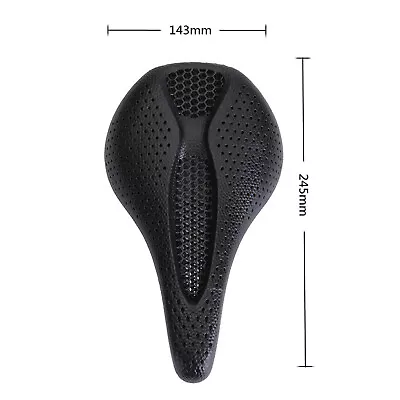 Cycling Carbon Saddle Ultralight 3D Printing Road Mountain Bike Seat Cushion • $45.37