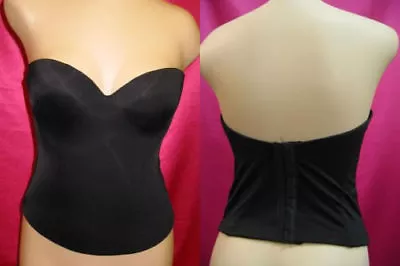 £17.40 • Buy Nwt Wedding Bridal Prom Low Back Push Up Longline Bra Corset Bustier 32b-40d