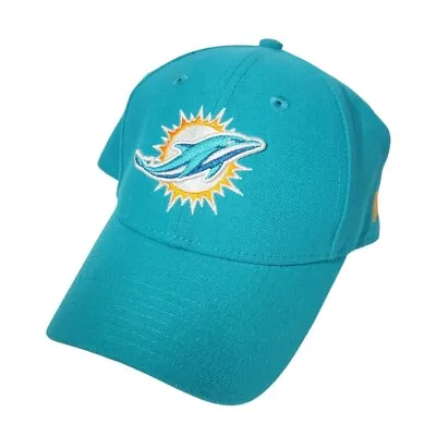 New Era NFL Miami Dolphins 9Forty Ball Cap Hat OS Adjustable Embroidered Aqua • $25