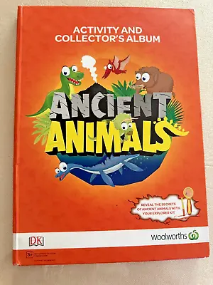 WOOLWORTHS ANCIENT ANIMALS 2015 Full Set Of 81 Cards In Album/Folder Complete • $10