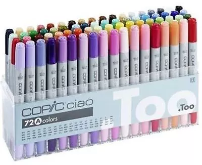 Copic Ciao Pens 72 Set A - Manga Graphic Arts + Craft Markers - Fast Shipping • £235.99