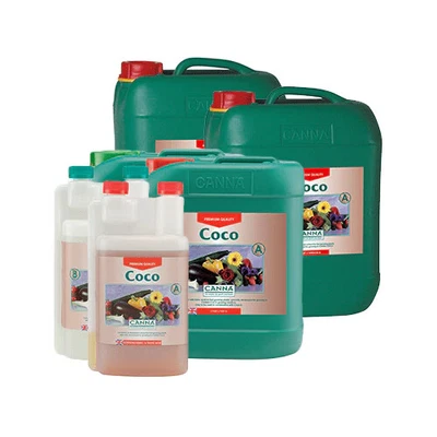 £35.99 • Buy Canna Coco A B 1,5,10,20 Litre Veg Flower Plant Food Base Nutrients Hydroponics