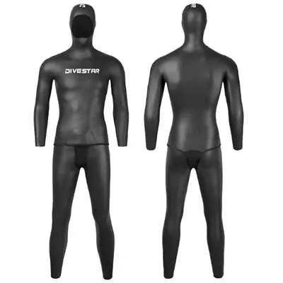 DIVESTAR 3MM CR Smooth Skin Hooded 2 Piece Wetsuit • $275