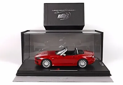 BBR Fiat 124 Spider Red Anniversary 1:18 LE 124pcs W/Case DELUXE BBRC1815V*New • $699