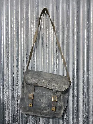 Post WW2 RAF Canvas Satchel Vintage 1953 • $12.43