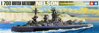 £30.99 • Buy 1:700 Scale Tamiya HMS Nelson Battleship Model Kit #1441