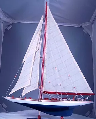 $135 • Buy Americas Cup Pre Assembled Model  Ranger  W/ Sails (Highly Finished & Detailed)