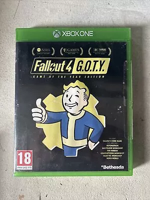 Fallout 4 GOTY (Xbox One) USED FREE UK SHIPPING No Dlc • £19.99