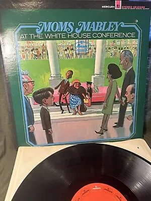 Moms Mabley – At The White House Conference Vinyl LP 1966 Mercury – SR 61090 • $14.88