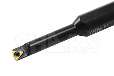 SHARS .286 95 Deg.1/2 Shank Indexable Mini Boring Bar For TCMT Inserts NEW !] • $35.95