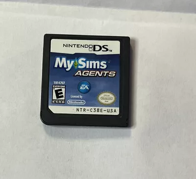 My Sims Agents (Nintendo DS) Cart Only Tested No Tracking #1381 • $9.90