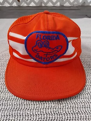 Vintage 80s Universal Hat Co Florida Gators Cream Snapback   Baby Gator  • $200