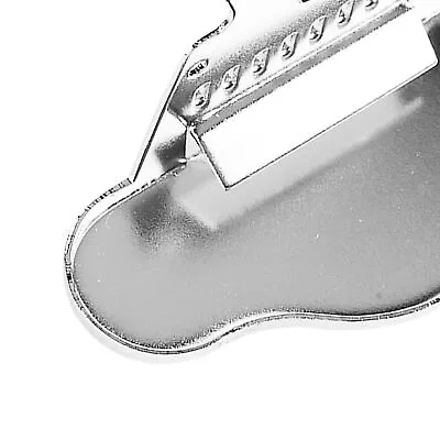 Chrome Mandolin Tailpiece Replacement Zinc Alloy Guitar Tailpiece Parts HR6 • $11.09