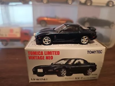 Tomica Limited Vintage Mazda RX-7 Blue 1/64 • $35