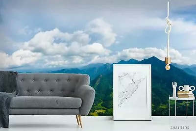 3D Cloud Mountain Sky Self-adhesive Removable Wallpaper Murals Wall 45 • $38.60